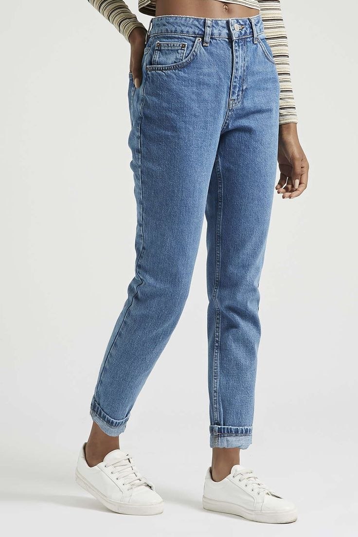 Джинсы мом Denim