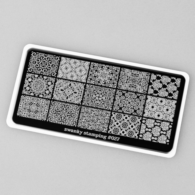Klio professional, пластина для стемпинга XL-032