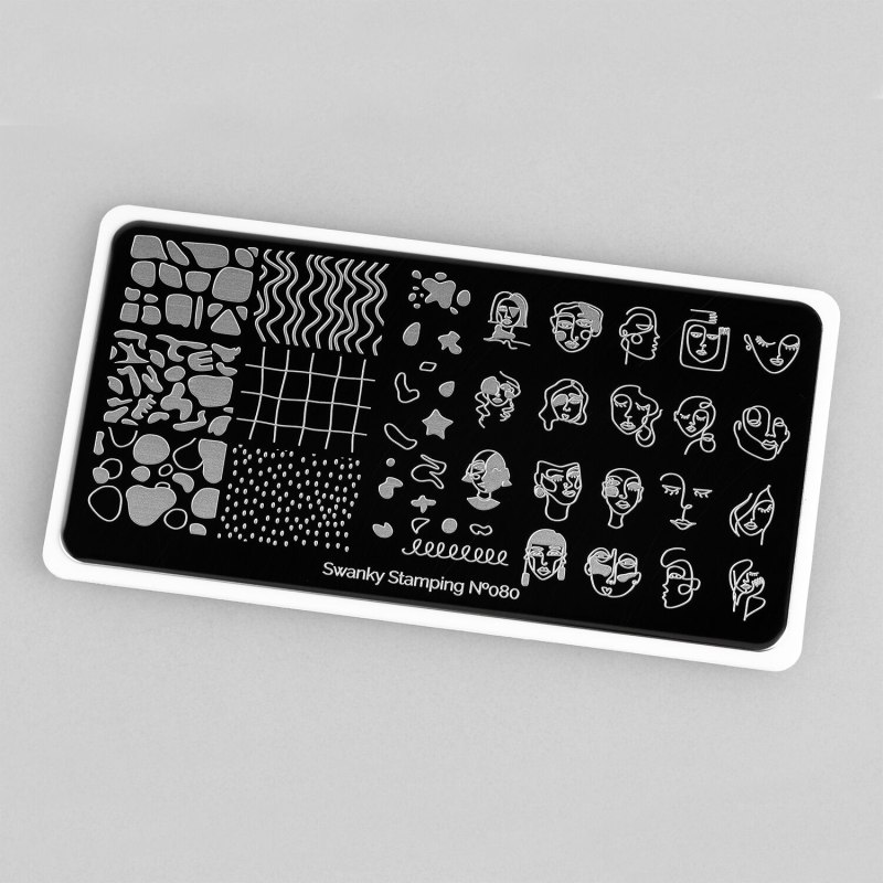 Пластина Swanky Stamping 080