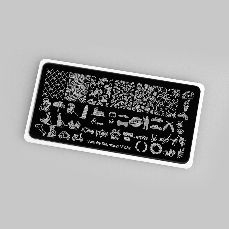 Пластина Swanky Stamping 012