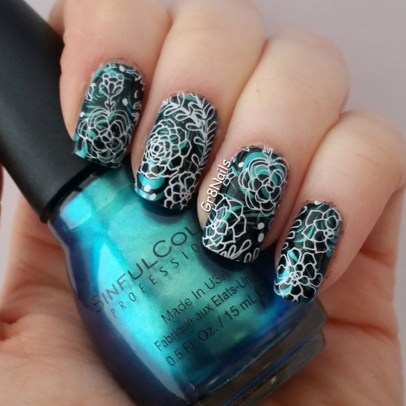 Parisnail пластина для стемпинга PN-14 (9.5*14.5 см)