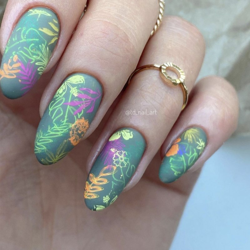 Пластина для стемпинга Lesly - grunge Style