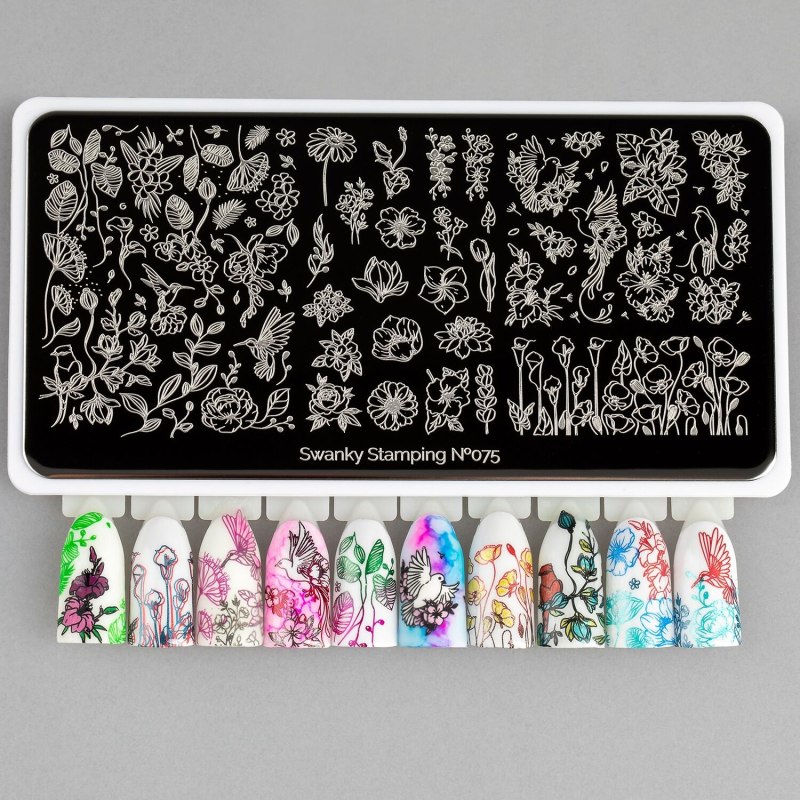 Пластина Swanky Stamping 077