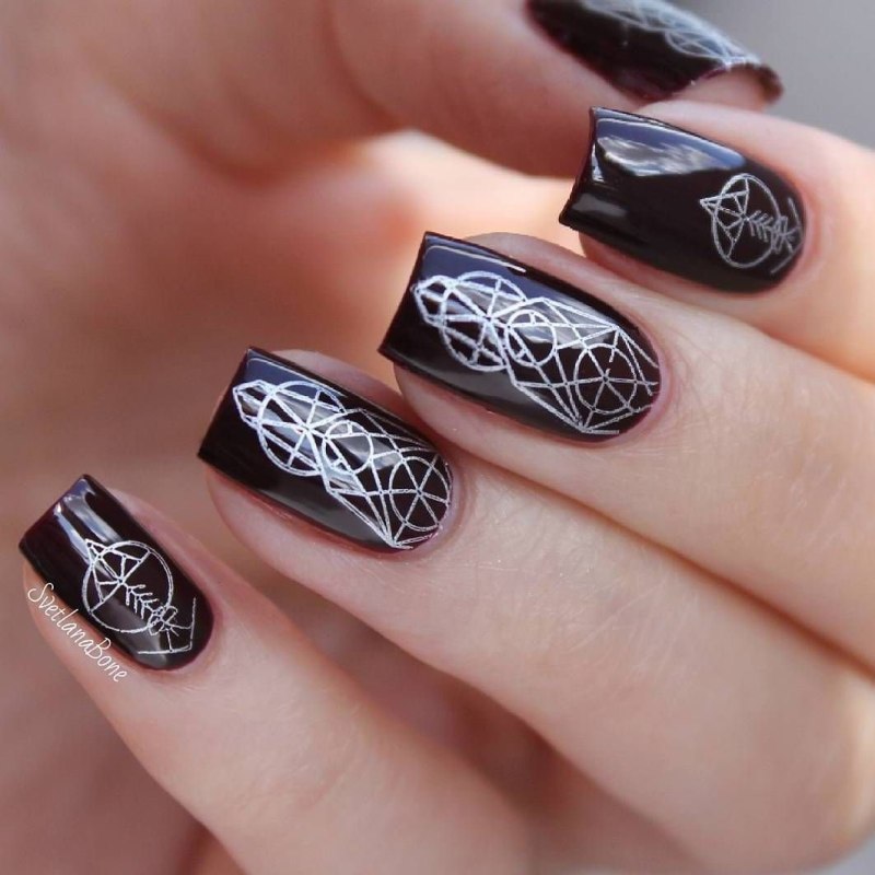 Stamping Paris Nails новый год