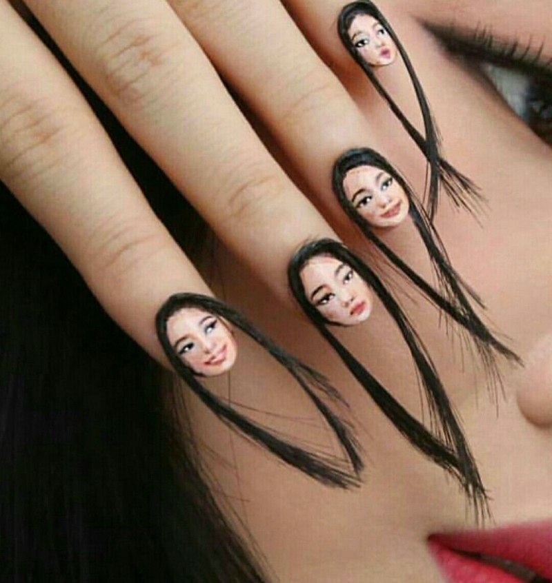 Маникюр БТС АРМИ