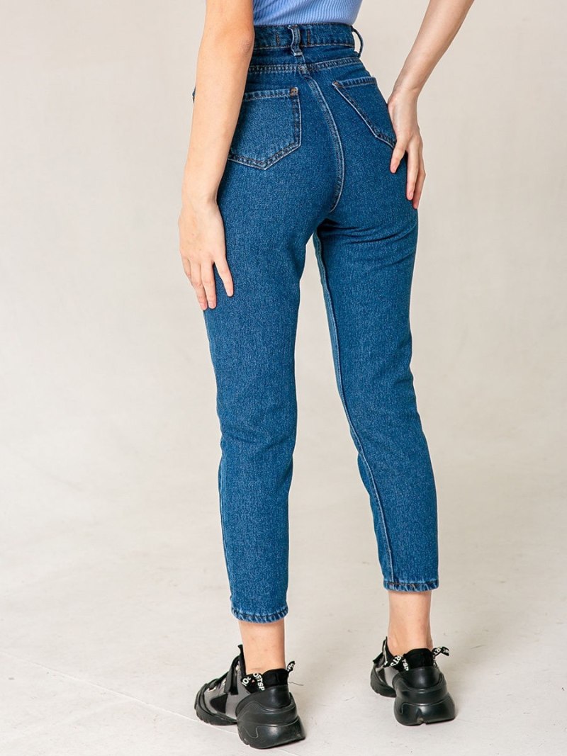Джинсы мом Fit Pull Bear