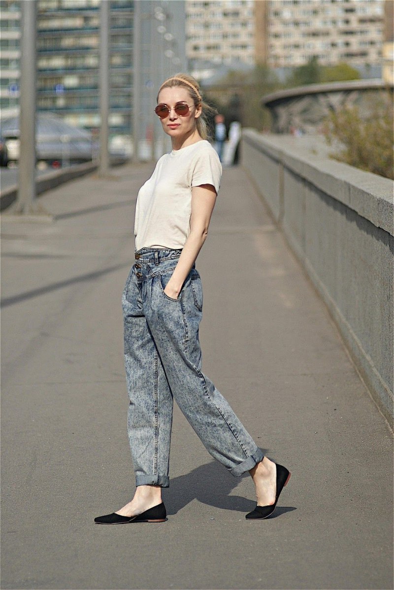 4680129771881брюки джинсовые Baggy Zarina