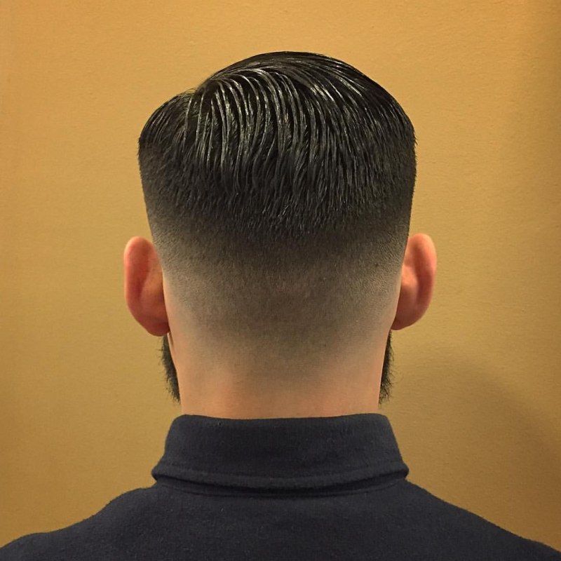 Fade Haircut вид сзади