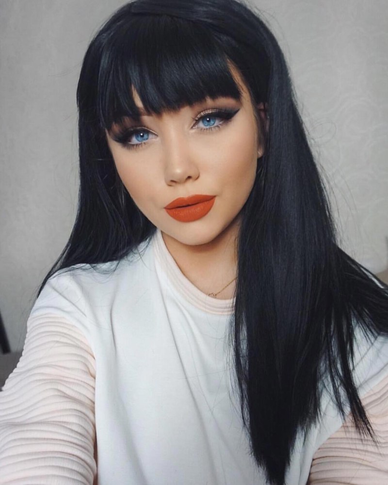 Сине черная ава девушки