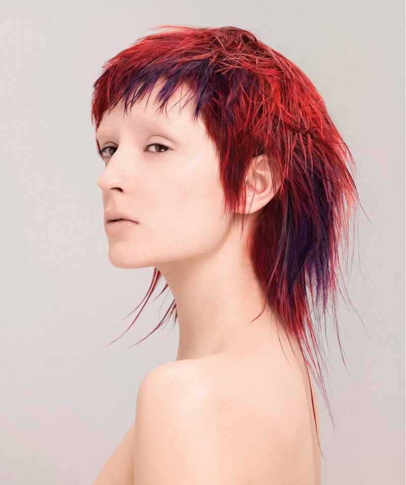 Шегги маллет стрижка