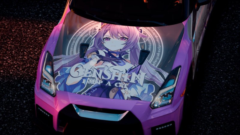 Nissan GTR Itasha