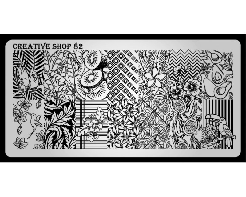 Swanky Stamping, пластина 102