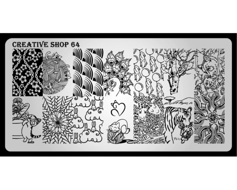 Пластина Swanky Stamping 36