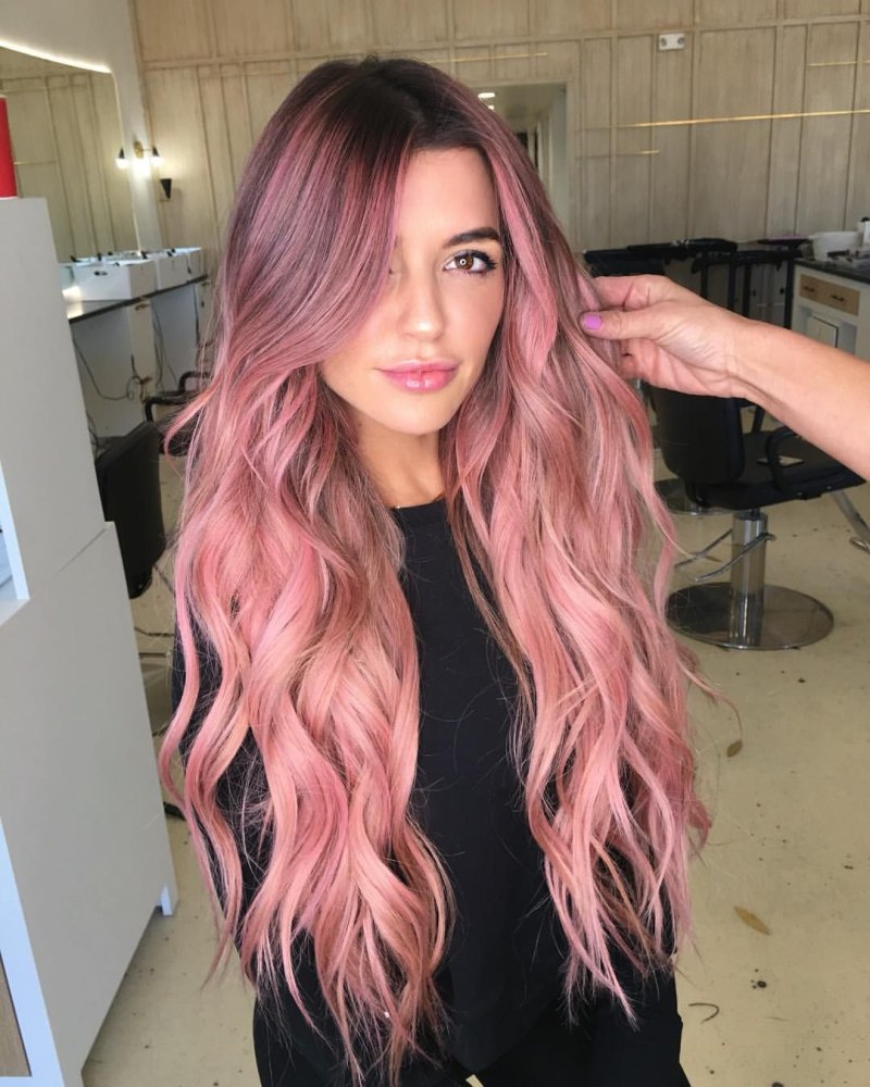 Dip Dye окрашивание волос
