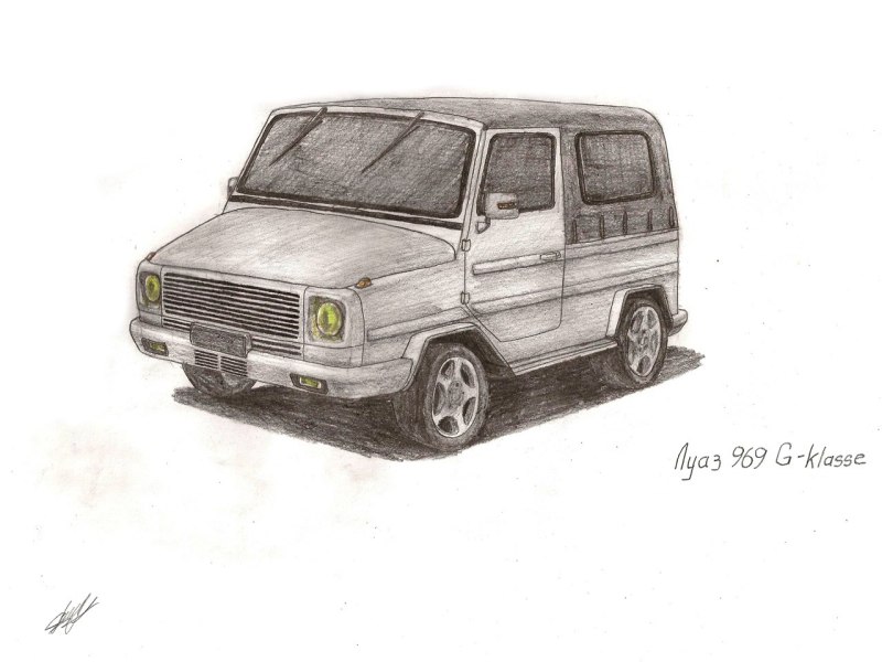 Раскраска Мерседес Бенц g65
