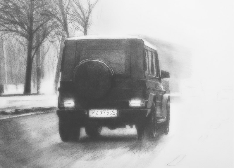 Гелик машина нарисовать детям пошагово