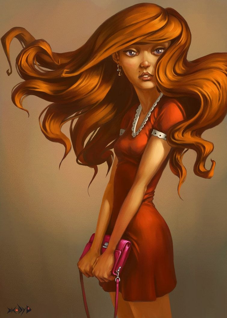 Рыжий рисунок