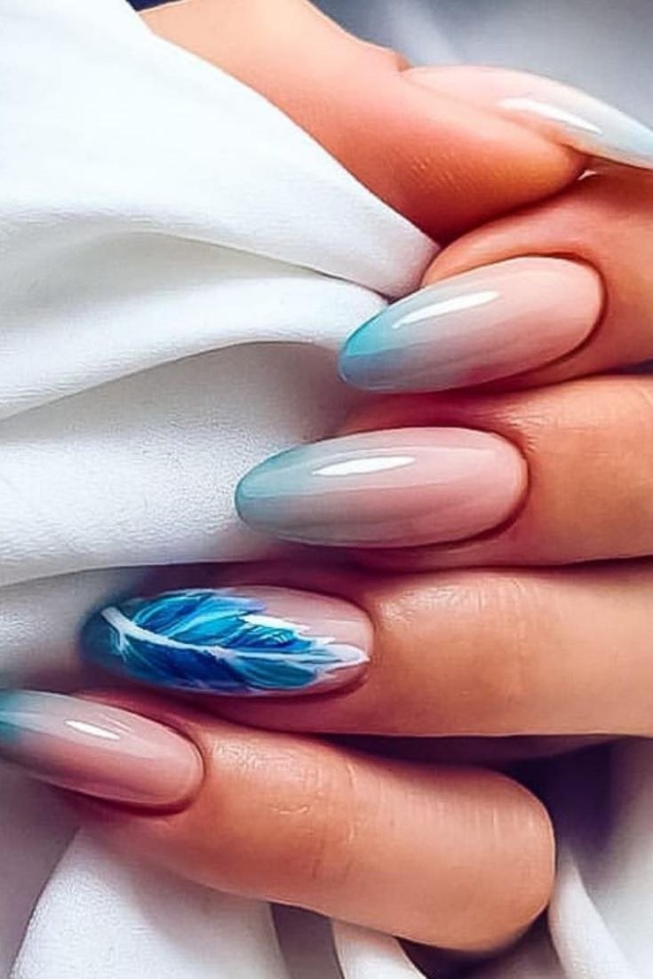 Френч с втиркой градиент