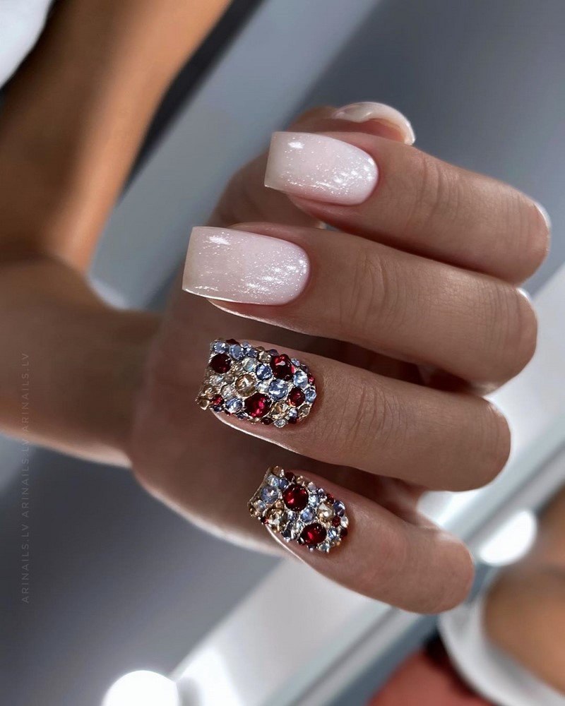 Красивые ногти Королевские