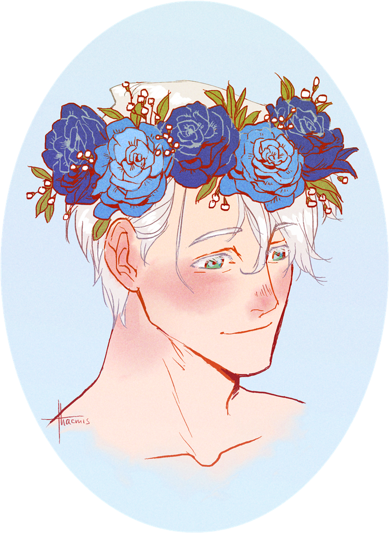 Виктор Никифоров голубой венок