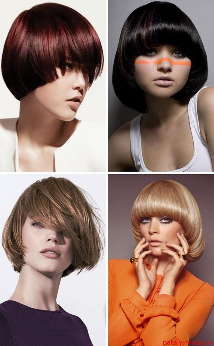 Стрижка паж градуированный