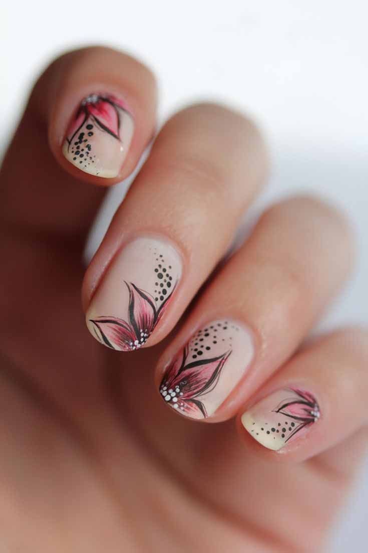 Лёгкие дизайны на короткие