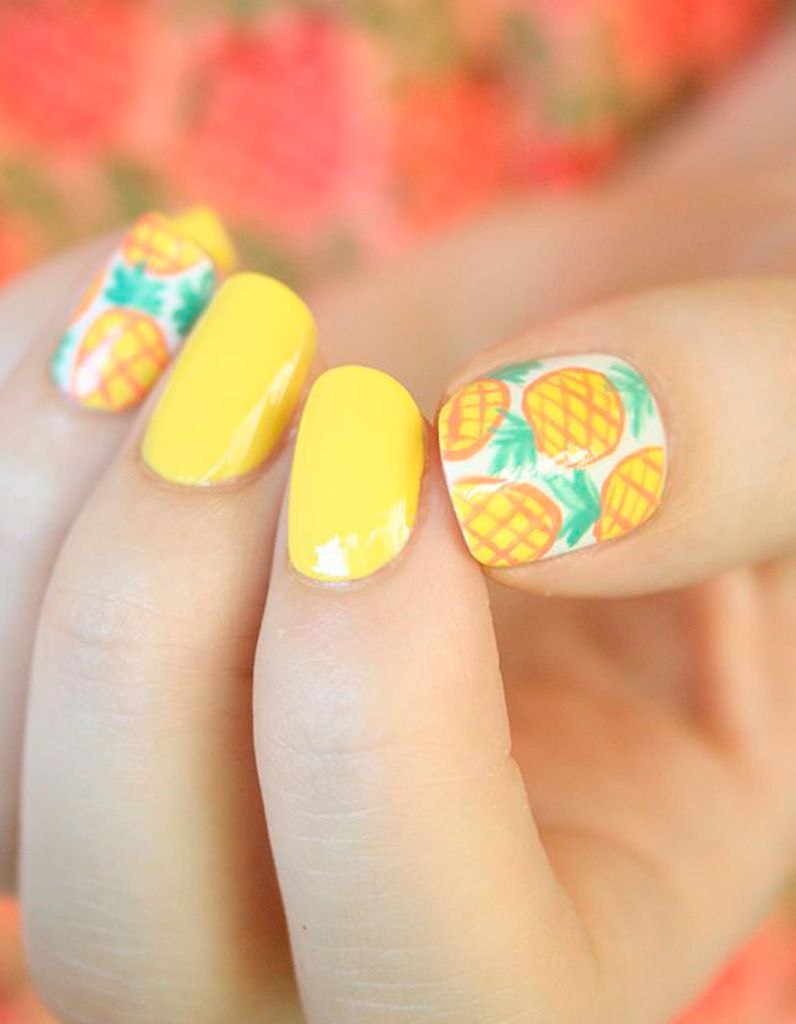 Маникюр лето