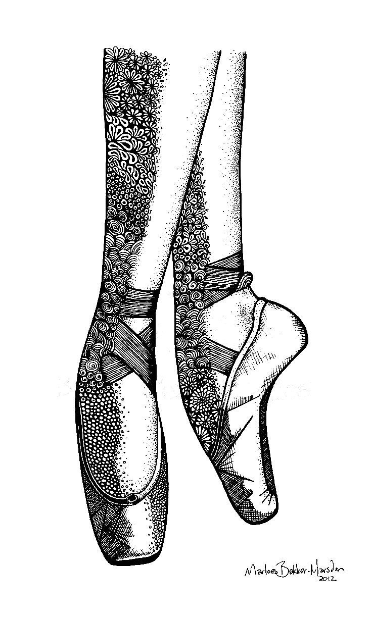 Нарисовать пуанты