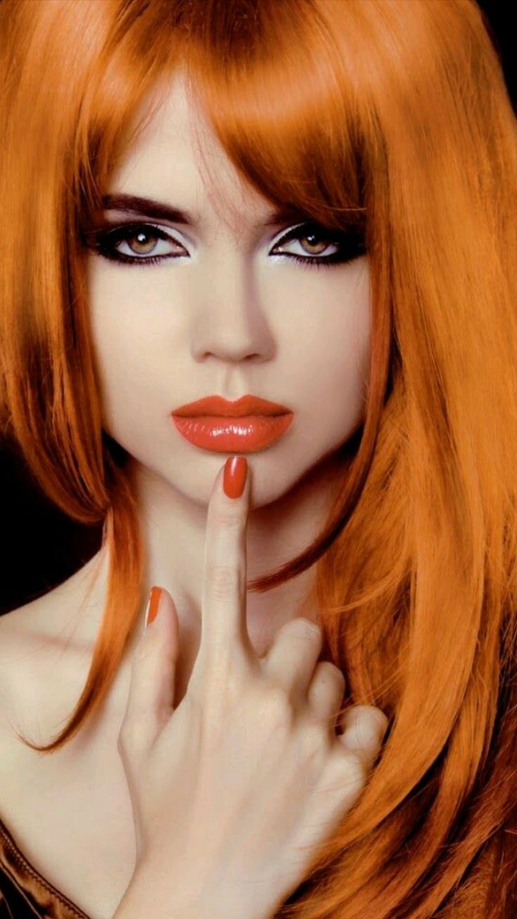 Маникюр для рыжих девушек