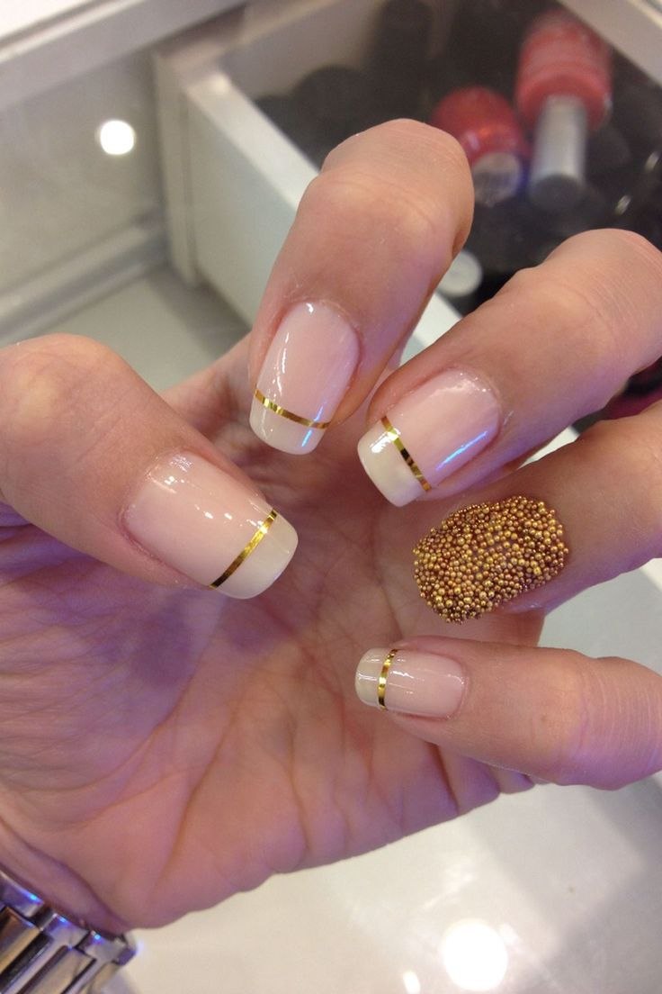 Френч со стразами