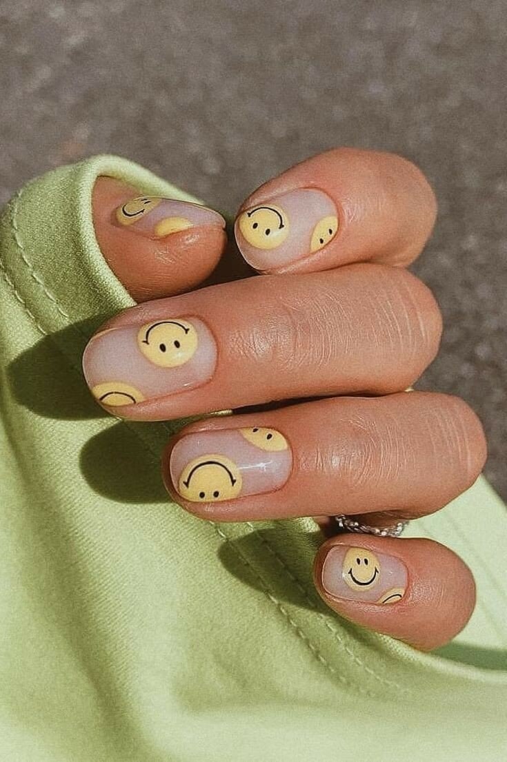 Весенний маникюр для девочек