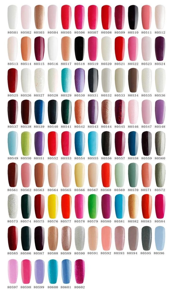 Bluesky Gel Polish Color палитра