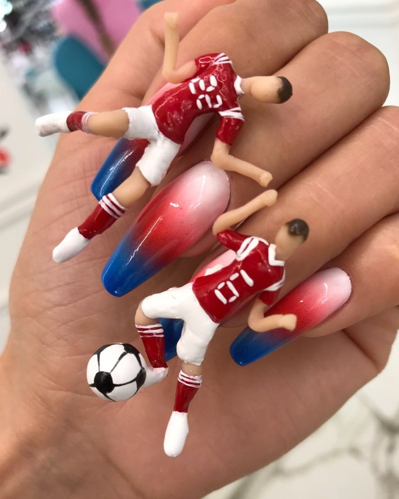 Ногти на новый год