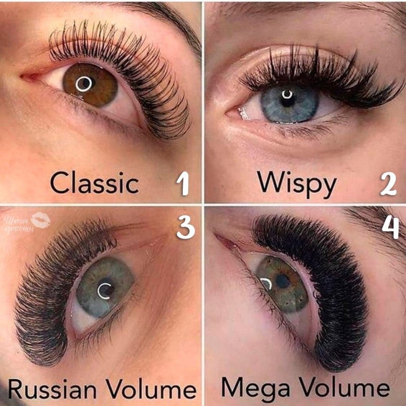 Нарощенные ресницы