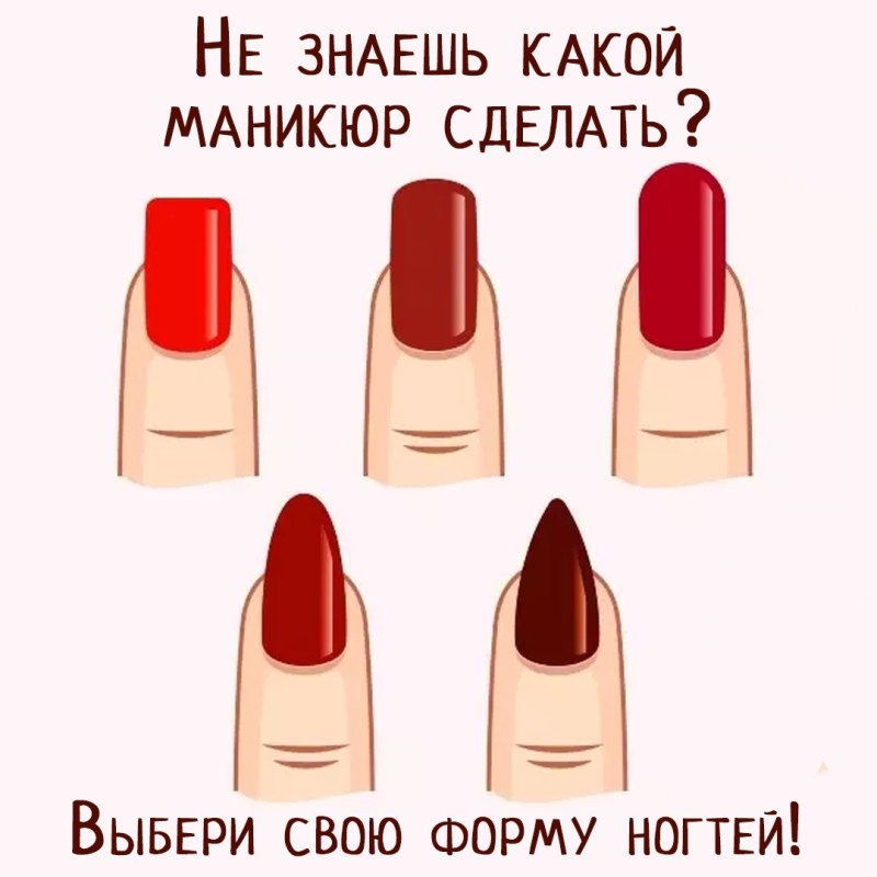 Формы ногтей