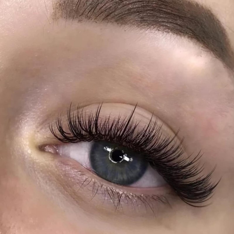 Беличий эффект наращивание ресниц 4д