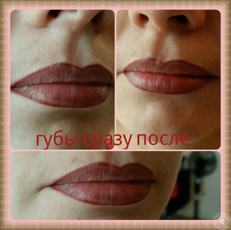 Техника татуажа губ «Lip Light»