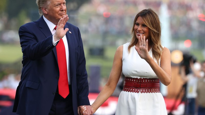 Мелания Трамп 4 July