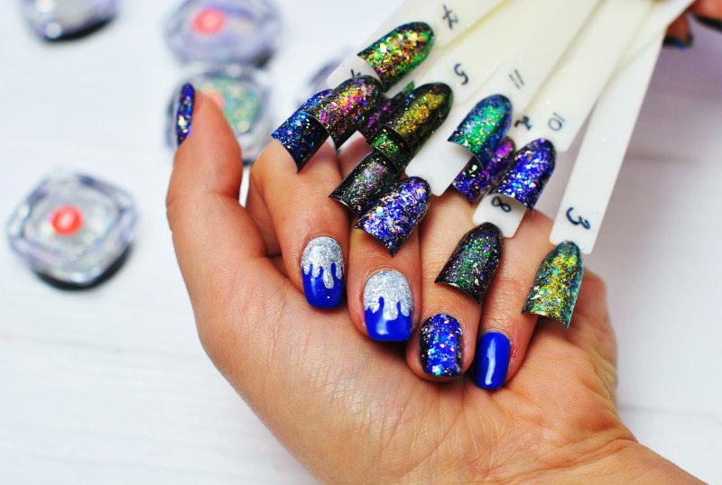 Born pretty, Chameleon Nail Powder - пигмент хамелеон