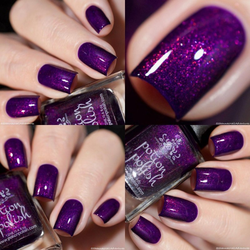 China Glaze Purple Fiction