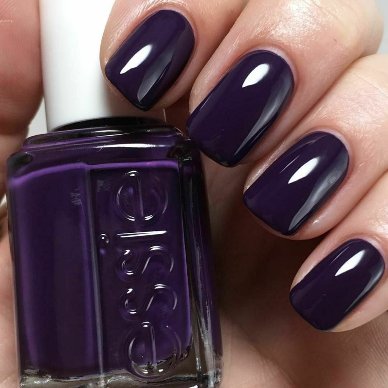 Essie Gel темно лиловый