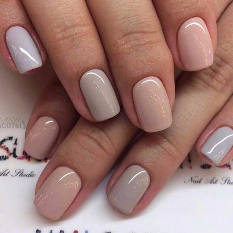Шеллак на короткие ногти