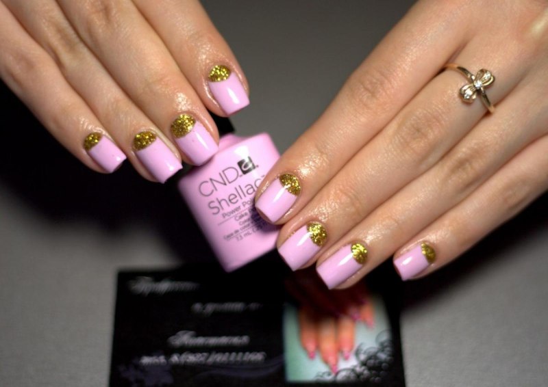 Shellac на ногтях