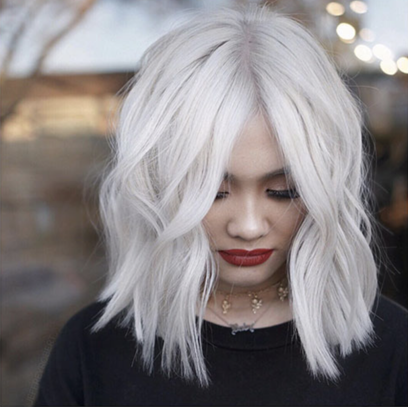 Платиновые волосы