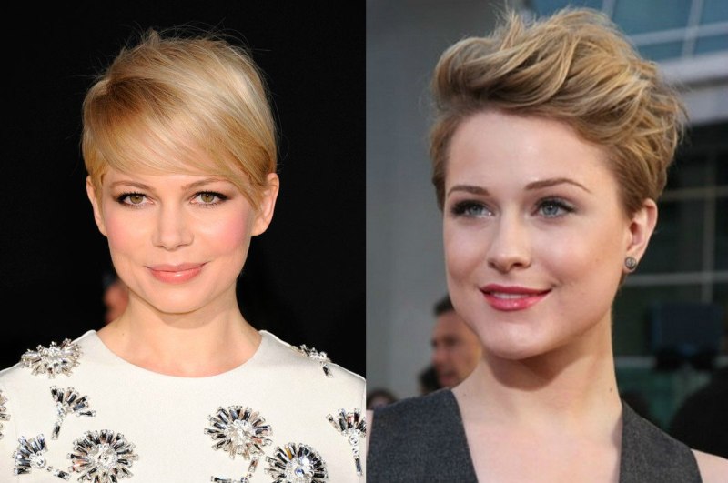 Эмма Уотсон с зализанными волосами