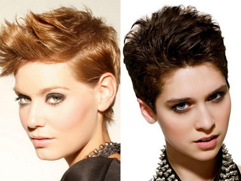 Прическа зачес назад женская