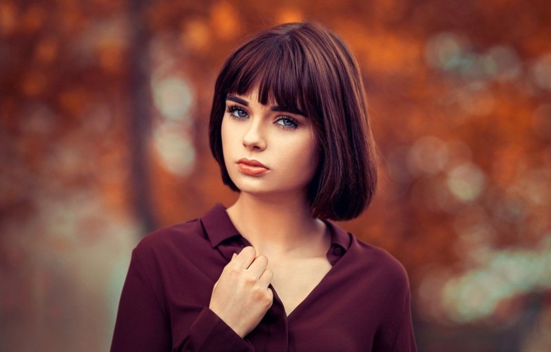 Стрижка полудлинный Боб