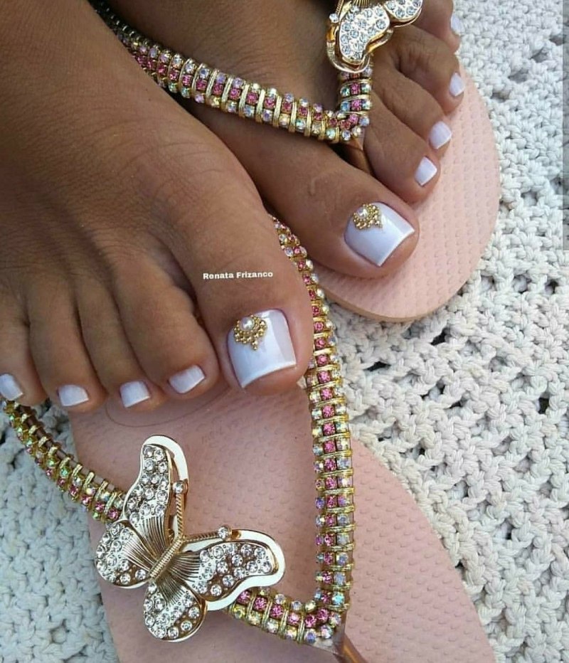 Педикюр шеллак