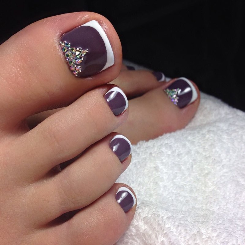 Шикарный педикюр