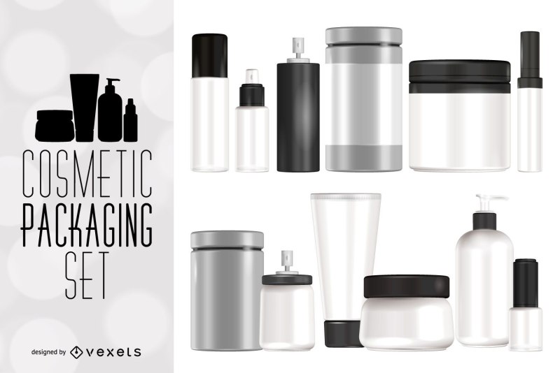 Мокапы баночек косметики